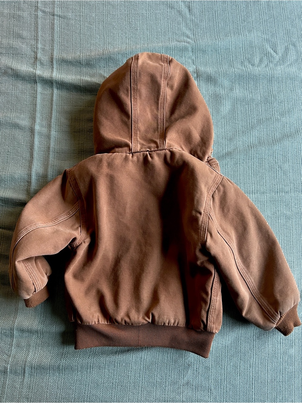 Carhartt Toddler Boys' Full-Zip Quilt-Lined Canvas Jacket, 4T - Picture 3 of 9